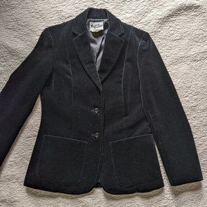 Black Velvet Blazer